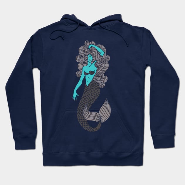 Mermaid Queen Hoodie by machmigo